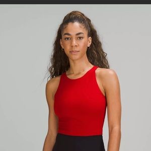 lululemon Align High-Neck Tank Dark Red